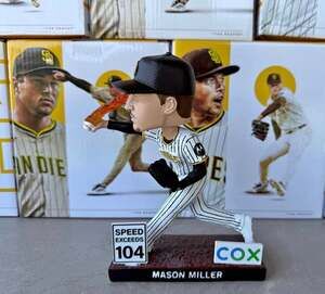 Mason Miller San Diego Padres Bobblehead (Unopened)